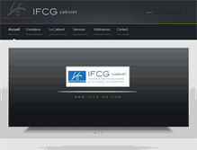 Tablet Screenshot of ifcg-dz.com
